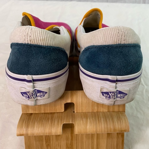 Vans Classic Slip-On Platform Color Block
Sneaker P Mini Cord Multi/White Sz 9.5 - Picture 9 of 10